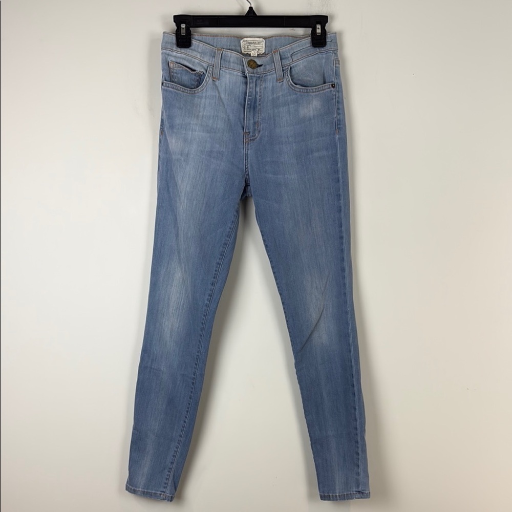 Current/Elliott The High Waist Ankle Skinny Jeans Size 29